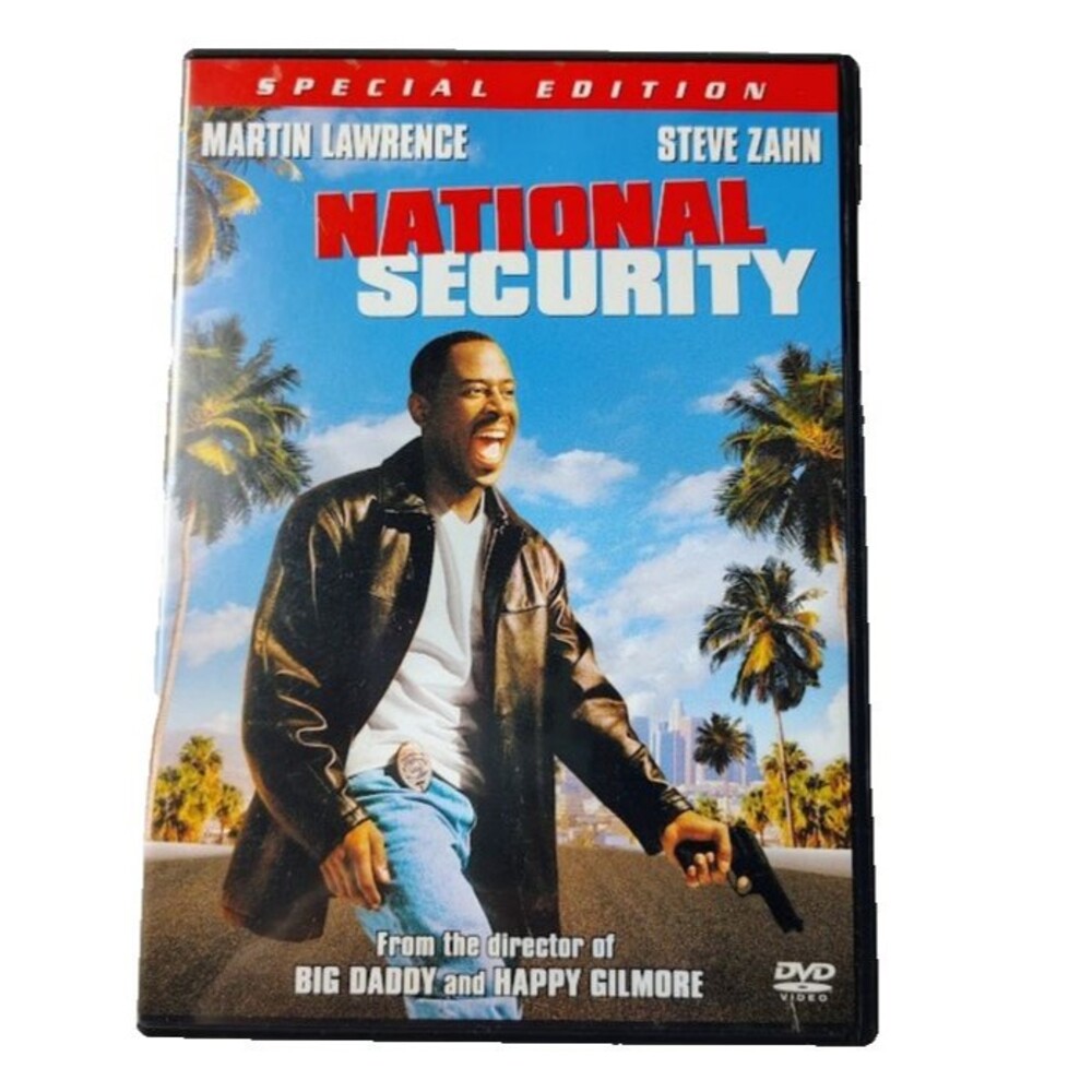 National Security Special Edition DVD 2003 Movie PG 13